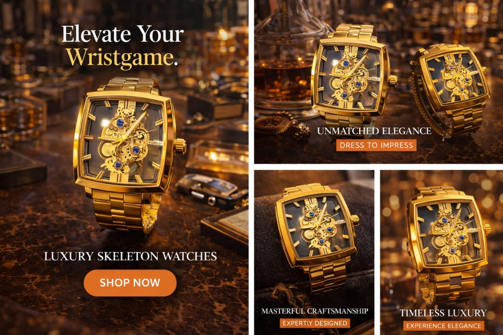 LUXURY SKELETON WATCHES